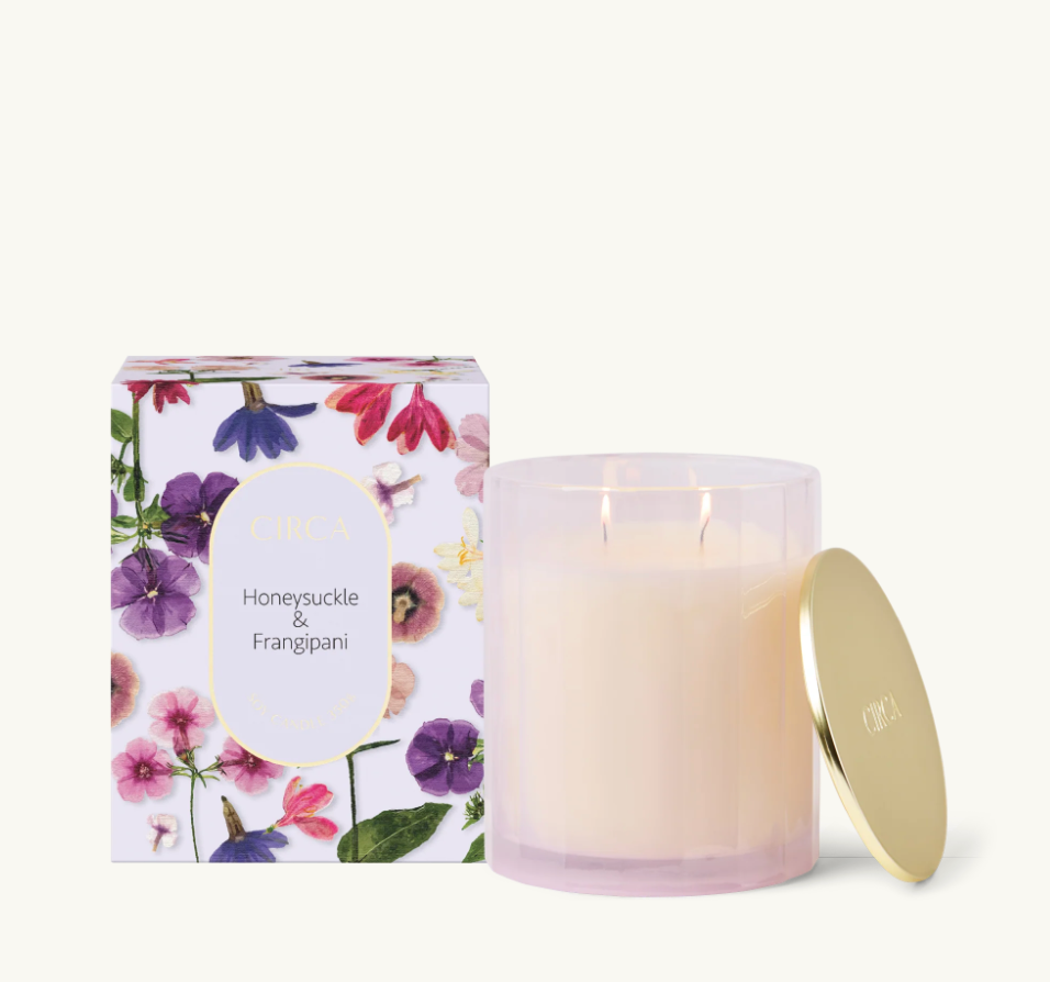 Circa Honeysuckle & Frangipani Soy Candle 350g